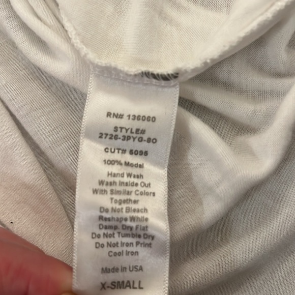 Project Social T Don't Call White Slogan Tank Top - Picture 6 of 6